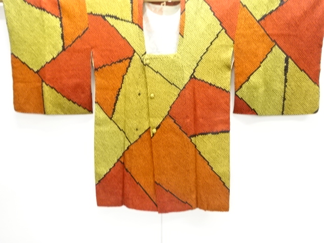 JAPANESE MICHIYUKI COAT / ALL SHIBORI / KIREDORI PATTERN